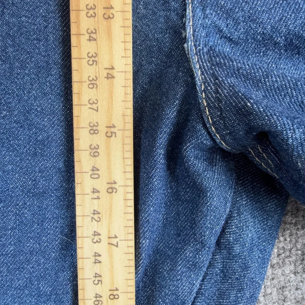 Dickies Jeans Mens 56x29 Blue Relaxed Straight Leg Carpenter Denim Big & Tall